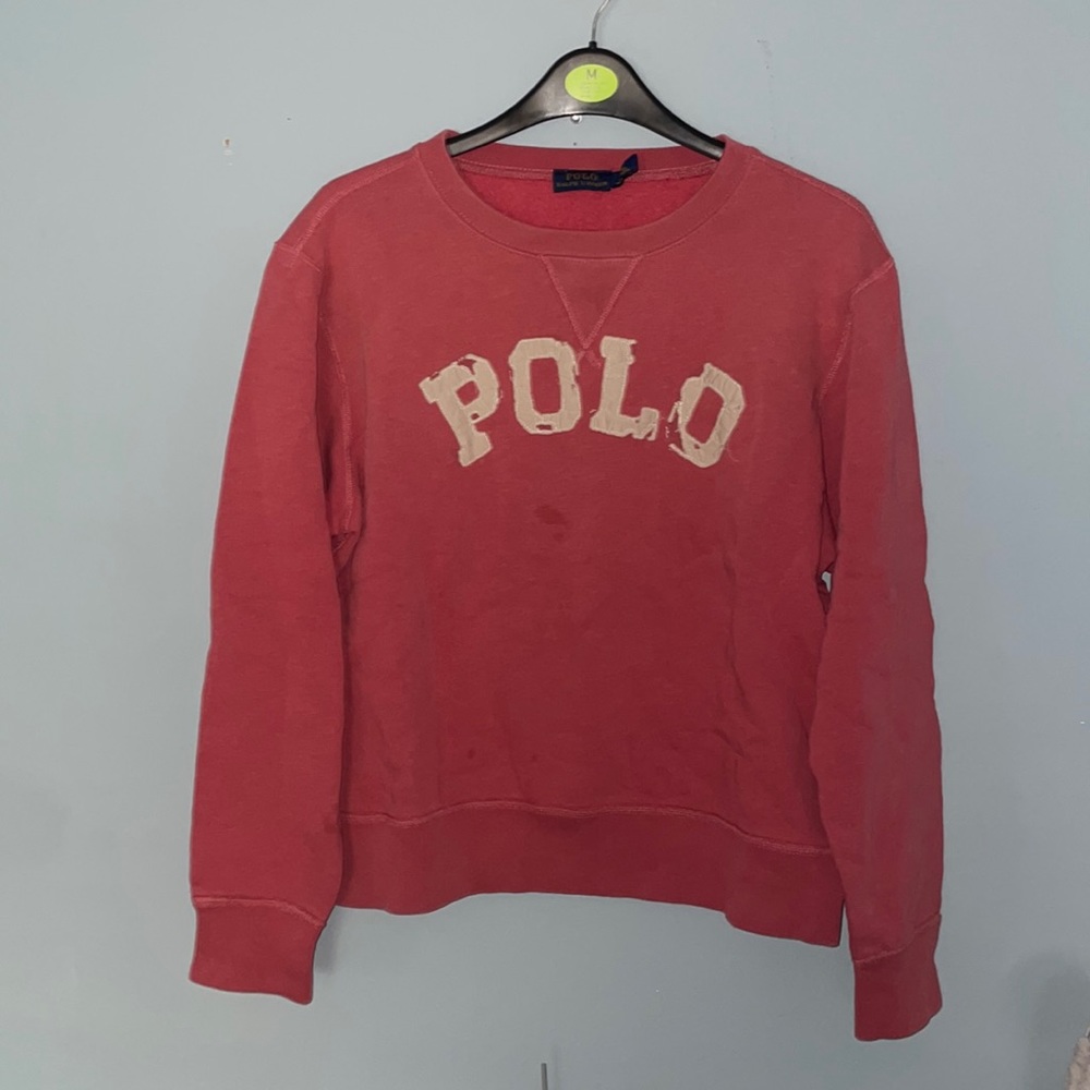 Polo crewneck sweatshirt
